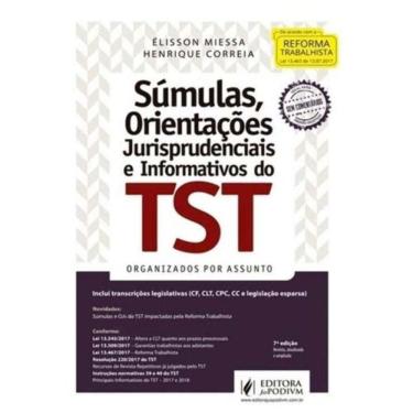 Imagem de Sumulas, Orientacoes Jurisprudenciais E Informativ