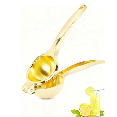 Imagem de Amarelo, Espremedor de Limão, Espremedor de Laranja Manual, Extração Manual de Suco