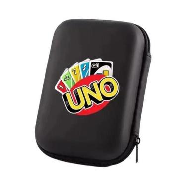 Imagem de Estojo De Armazenamento Para Jogo De Cartas UNO Para Crianças Com Zípe