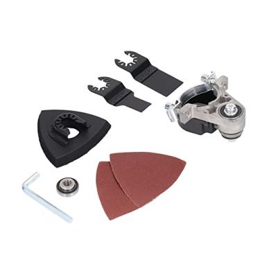 Imagem de LiebeWH Kit Conversor de Moedor de ângulo Junta Universal de Aço Inoxidável, Acessórios Oscilantes de Ferramenta Multiuso para Casa DIY Trabalho Adaptador de Marcenaria, Lâminas Estreitas para