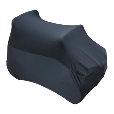 Imagem de menolana Capa protetora universal para carrinho de brinquedo infantil, à prova de vento, para uso interno e externo, ideal para casa, pátio ou quintal, Preto 100x60x32cm