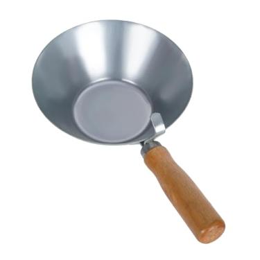 Imagem de Whtkoph Pá de cimento com cabo ergonômico, feita de aço carbono, ideal para reboco e areia.