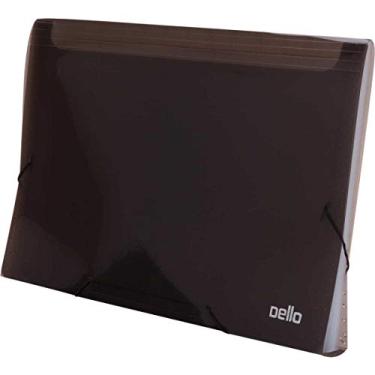 Imagem de Pasta Sanfonada Plástica, Dello 6079.I.0012, Fumê, 1 Unidade