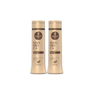 Imagem de Kit Shampoo Condicionador Hidratação Haskell Mandioca 300ml