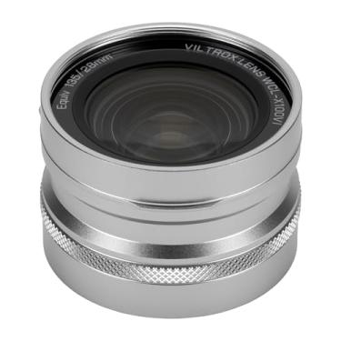 Imagem de VILTROX Lente de conversão grande angular, lente adicional para câmeras X-Mount X100 Series, prata