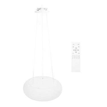 Imagem de Luocute Luminária Pendente Moderna, Abajur de PC de Alta Transmitância Com Altura Ajustável e 3 Temperaturas de Cor, para Sala de Jantar, Quarto, Cozinha, Ilha, Bar da Sala de Estar