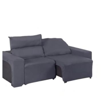 Imagem de CAPA PARA SOFA RECLINAVEL E RETRATIL 2 LUGAR LISO (VINHO,0.90 CM)