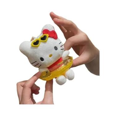 Imagem de Chaveiro De Pelúcia Hello Kitty Para Meninas, Boneca Macia, Pingente D