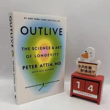 Imagem de 2026Outlive By Peter Attia A ciência e arte da longevidade Livro de bo