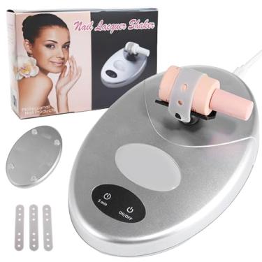 Imagem de TARSHYRY Modelo de Máquina de Mistura de Esmalte de Unha, Agitador de Tinta, Ferramentas Uniformes para Pigmento, Esmalte de Unha, Adesivos de Colade Cílios, Tubos de Teste (Plugue dos EUA)