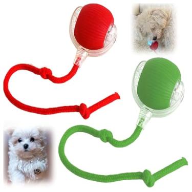 Imagem de SGHRBSC Brinquedo Automático de Rolamento 360 para Pets Brinquedos Interativos Gatos e Cães Viral Mastigável com Desligamento Três Modos Operação Super Integrado Ativação por Ação Corrida Inteligente