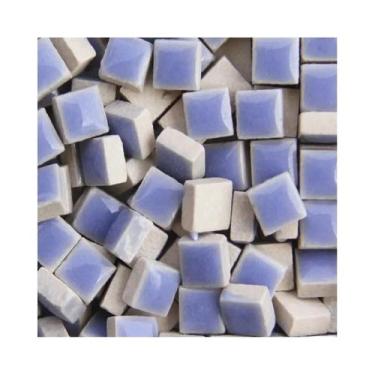 Imagem de Azulejos De Cerâmica DIY Coloridos 100g Ornamentos De Espelho De Vidro