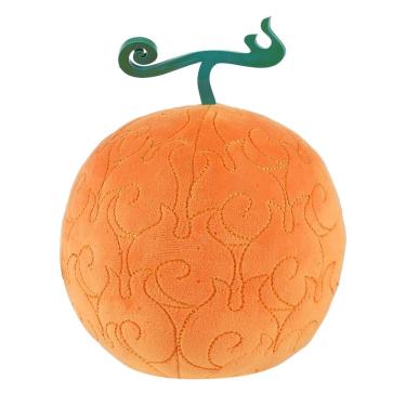 Imagem de Brinquedo de boneca de pelúcia laranja de uma peça Devil Fruit 15 cm para crianças