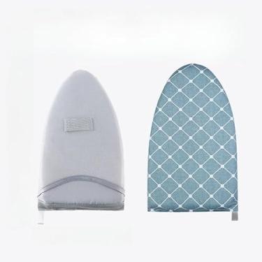 Imagem de Tapete portátil de passar a ferro - Mini almofada resistente ao calor para ferros a vapor e vaporizadores de roupas, tábua de passar roupa pequena para viagem em casa (azul1)
