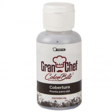 Imagem de COLOR BITS COBERTURA 50G GRAN CHEF - Preto