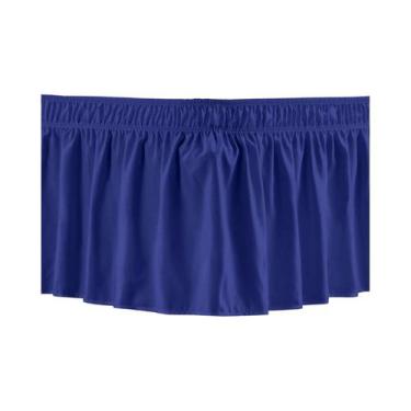 Imagem de Saia De Cama Ajustável Com Elástico, Fácil De Colocar, Ruffle Antipoei