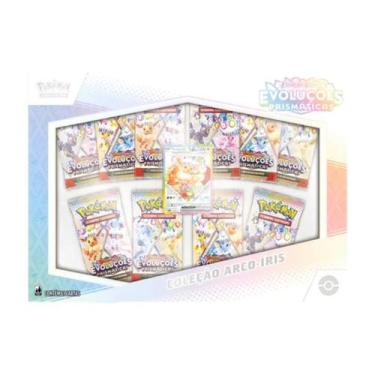 Imagem de Box Pokémon Tcg Evoluções Prismáticas Coleção Arco-iris