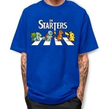 Imagem de Camisa The Starters Camiseta Basica Street Fio 30.1 Algodao BJ2, m, az