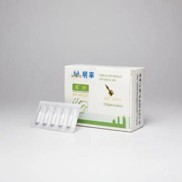 Imagem de Agulha Auricular ASP Flecha de Fogo 100un Pcte - Gold - GoldLife - GL