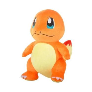 Imagem de Brinquedo De Pelúcia De Anime Para Crianças Charmander Squirtle Bulbas