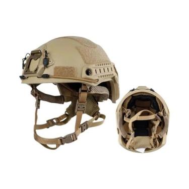 Imagem de Capacete Tático 1,5kg Fibra De Vidro Sistema De Suspensão Wendy Segura