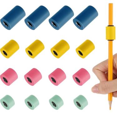 Imagem de Humyoun 20 peças de pesos de lápis auxiliares de escrita à mão 0,7/0,5/0,35/5,7 g pesos ajustáveis para crianças, ou necessidade especial para melhorar a caligrafia para autismo, aljavas ou