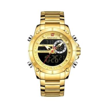 Imagem de Relógio Esportivo Masculino De Luxo À Prova d'Água Com Duplo Display Q