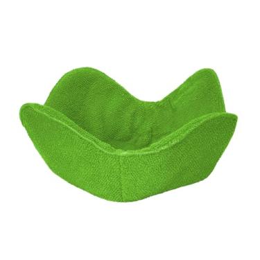 Imagem de Tigela de micro-ondas aconchegante com alça - resistente ao calor 17,8 cm (7 polegadas) suporte de tigela para sopas quentes/sobras, isolador de alimentos reutilizável de cozinha/escritório (verde)