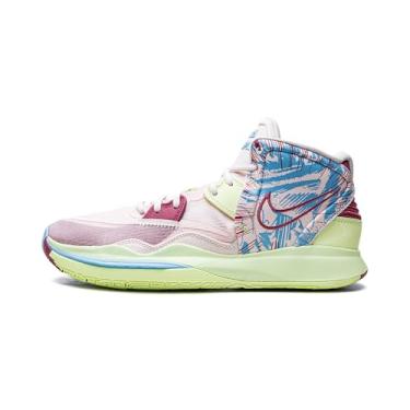 Imagem de Nike Kyrie Infinity 1 World 1 People DO9614-800 Safety Orange/Gorge Green/Sesame/Preto Sapatos de basquete masculinos, Rosa claro e suave / beterraba doce, 12