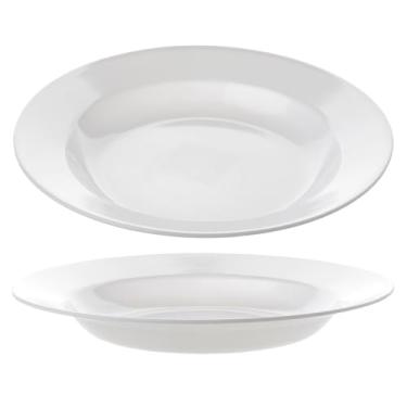 Imagem de PRATO BRANCO FUNDO DE MELAMINA 23CM