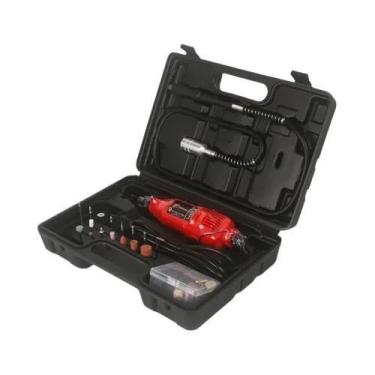 Imagem de Mini Furadeira Elétrica Gravadora 220V Ferramenta Dremel Com Acessório