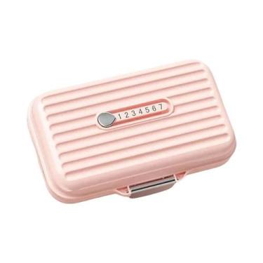 Imagem de Caixa Compacta De Armazenamento Semanal De Comprimidos Com Fecho Para 