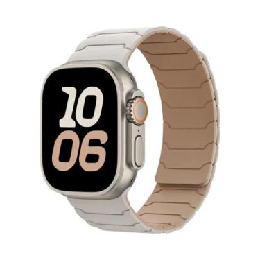 Imagem de Pulseira Magnética De Silicone Para Apple Watch Ultra 2 Série 10 9 8 7