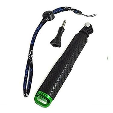 Imagem de Bastão Retrátil Prova D'água 48cm para GoPro e Similares - Verde