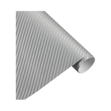 Imagem de Filme Vinílico 3D De Fibra De Carbono 50cmx200cm Para Envelopamento De