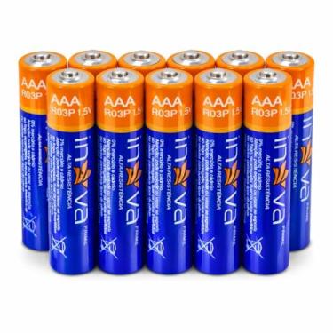 Imagem de Kit 12 Pilhas AAA Inova Prime 1,5V Zinco Carbono – Palito – Alta Duração, Energia Estáv...