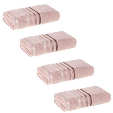 Imagem de Kit 4 Toalhas Banhão Gigante De Algodão Lumina - Karsten