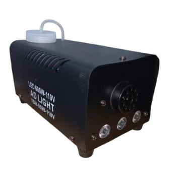 Imagem de Máquina de Fumaça 600W 3 LEDs Coloridos 110V - Genérico