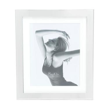 Imagem de Porta-retrato Aço Prateado 10x15cm 7919 Royal Decor