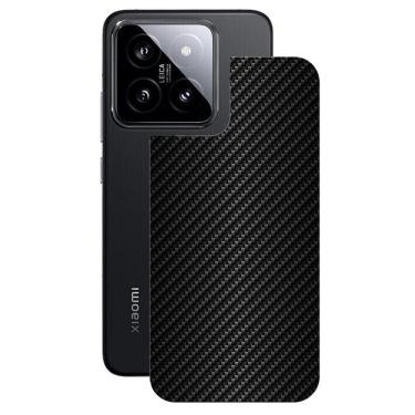 Imagem de Película para Xiaomi 14 Pro - Traseira de Fibra de Carbono Preta - Gshield