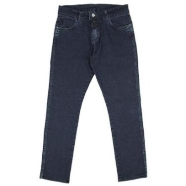 Imagem de Calça Jeans Bivik Skinny Elastano Marinho - Masculino-Masculino