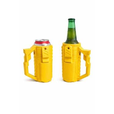 Imagem de Copo Térmico Caneca Porta Garrafa e Lata com Abridor Long Neck e Lata 