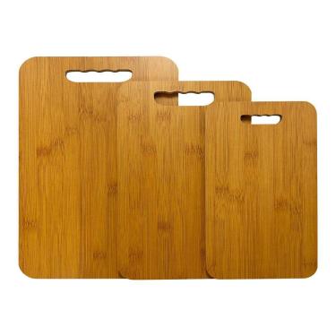 Imagem de Conjunto 3 Tábuas Para Corte Madeira