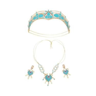 Imagem de Fantasia De Princesa Jasmine Para Meninas, Vestido Da Lâmpada Mágica D