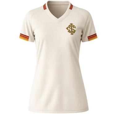 Imagem de CAMISA INTERNACIONAL GOLD II FEMININA OFF WHITE FEMININA-Feminino