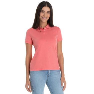 Imagem de Camisa Gola Polo Piquet Feminina Lisa-Feminino