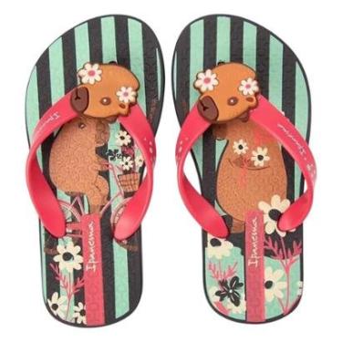 Imagem de Chinelo Infantil Menina Dia a Dia Passeio Capivara Ipanema-Feminino