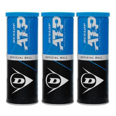 Imagem de Bola de Tênis Dunlop ATP Premium Pack Com 03 Tubos-Unissex