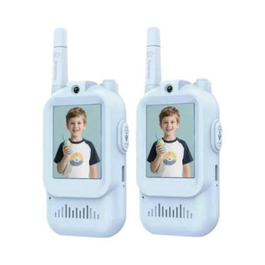Imagem de Kit Com 2 Walkie Talkies Recarregáveis Para Crianças, Para Acampamento