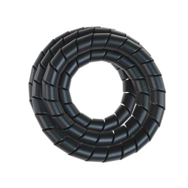 Imagem de Sforplast Sfor | Organizador De Fios E Cabos 25Mm X 1 5M Preto | 1 Peça | Agrupar Cabos E Organizar Ambientes